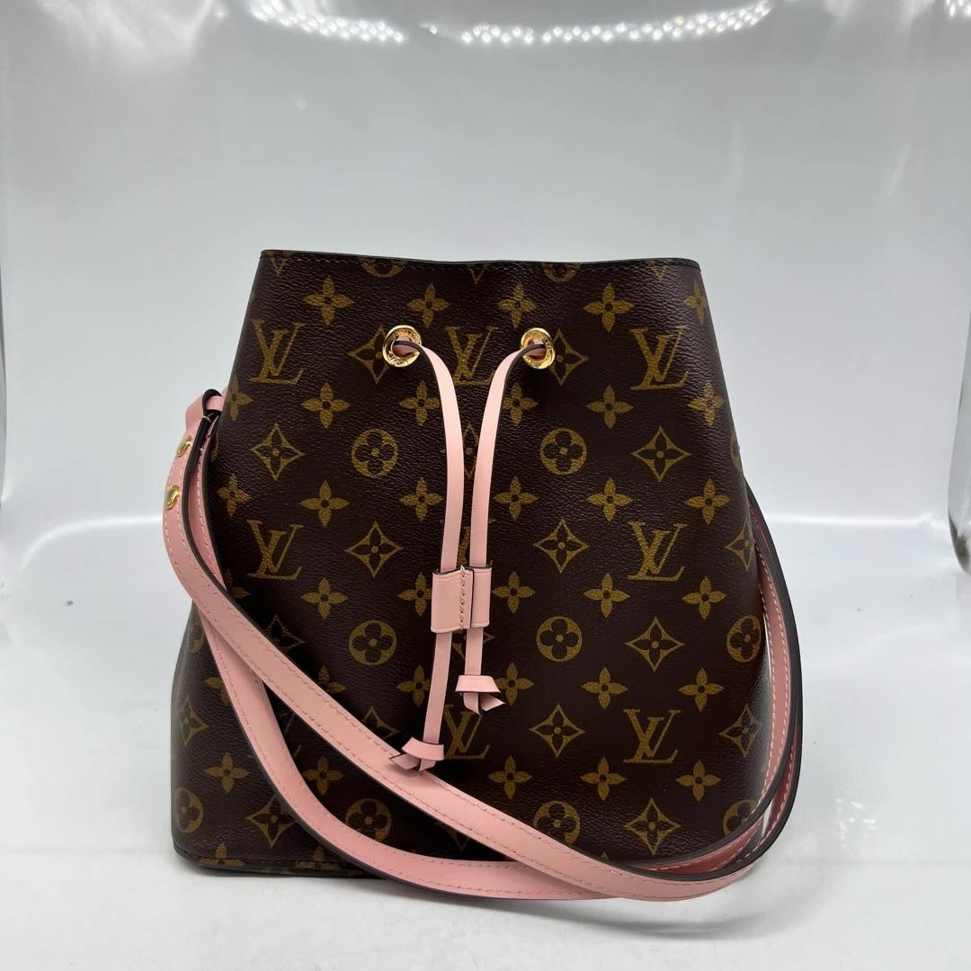 95新 LouisVuitton/路易威登 Lv粉水桶21年单肩包 03118