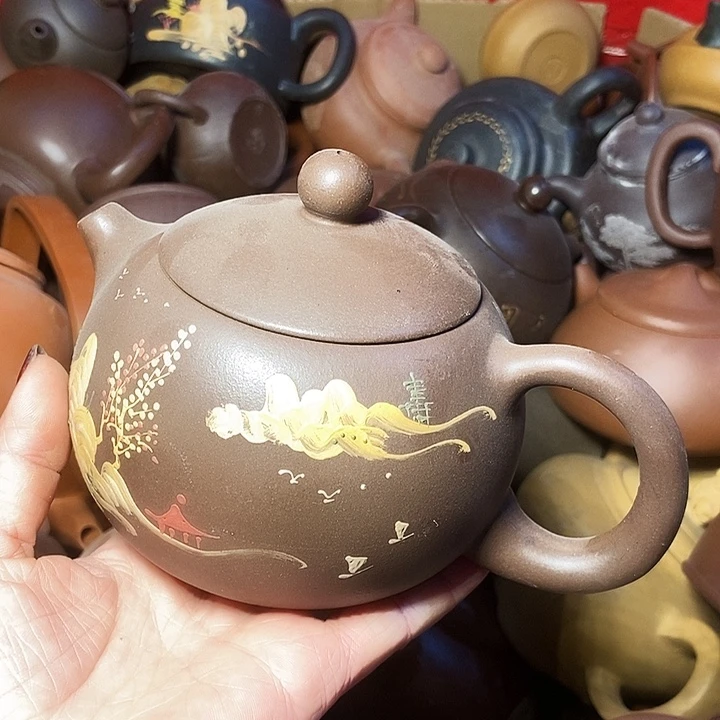 茶壶紫砂全手工制作宜兴紫砂茶壶