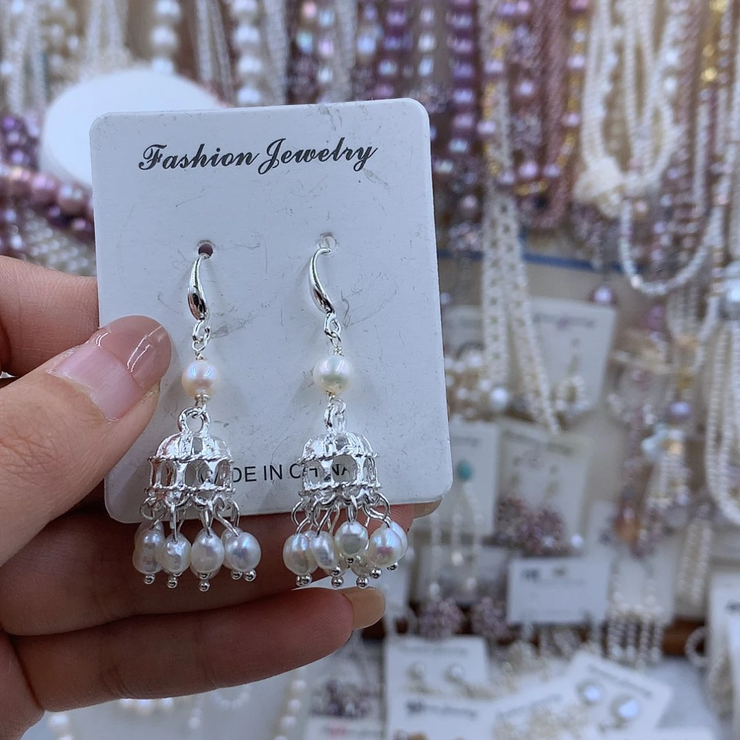 项链18K金镶嵌淡水珍珠