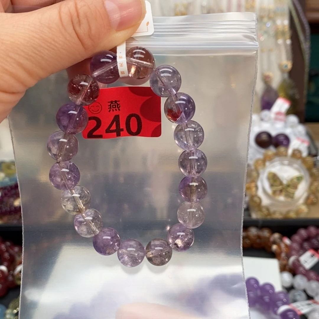 水晶手链未镶嵌多样性发一