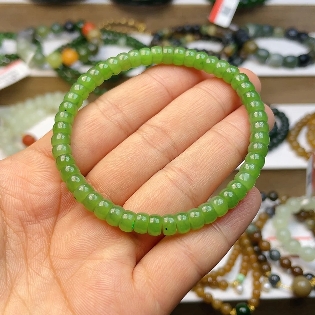 和田玉手串卡6未镶嵌