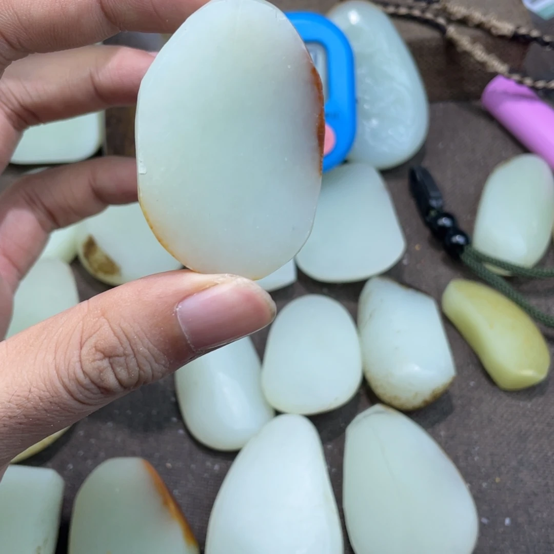 万***总定制和田玉未镶嵌挂件