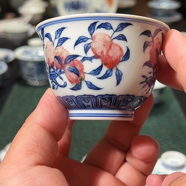 微瑕臻玉古坊原矿孔雀石釉里红