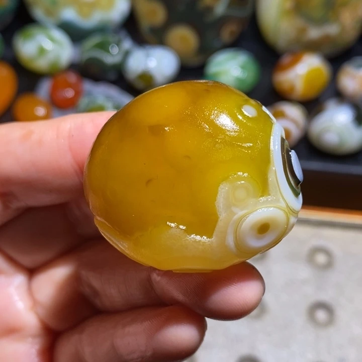 未镶嵌玛瑙/玉髓珠宝半成品
