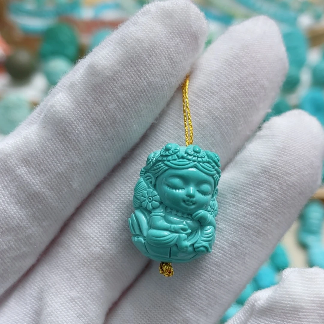 绿松石未镶嵌珠宝奇石