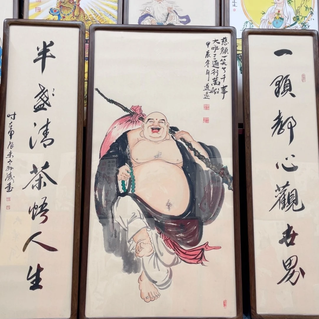 国画?****?字画作品原文月华