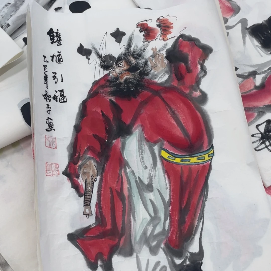 国画手绘国画欣赏一下