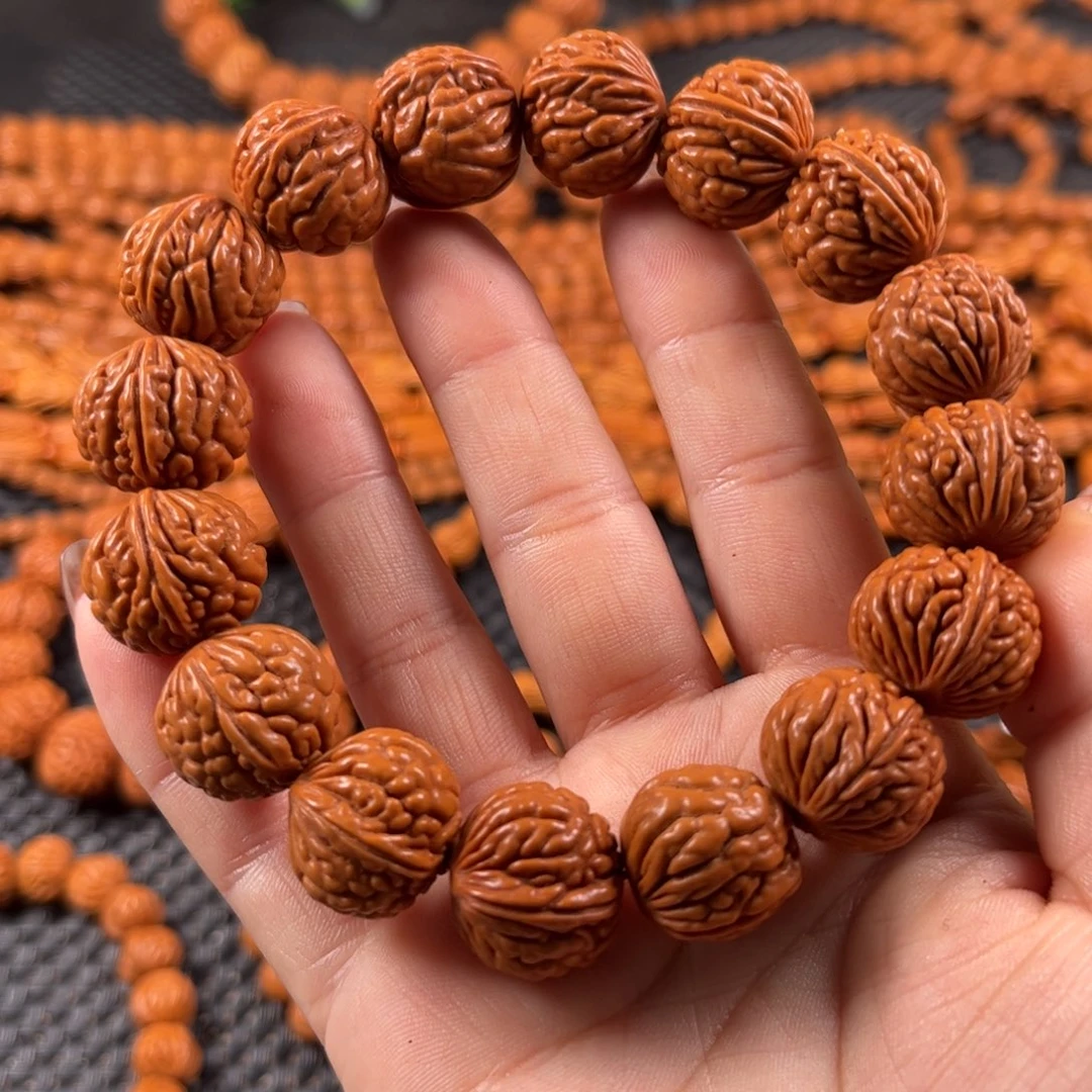 半***烟桃核手串Y13链接手串