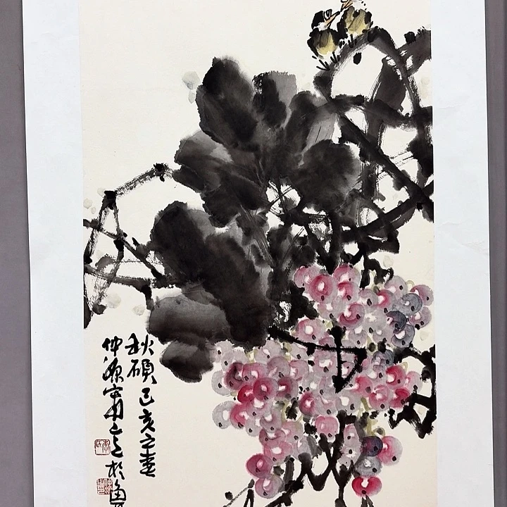 国画亲笔手绘放心去藏