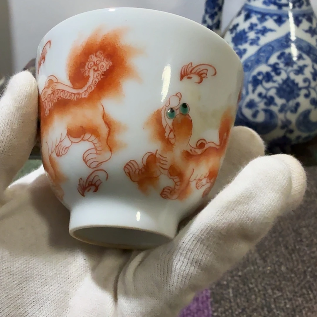 用***3陶杯子一件完整完整完整