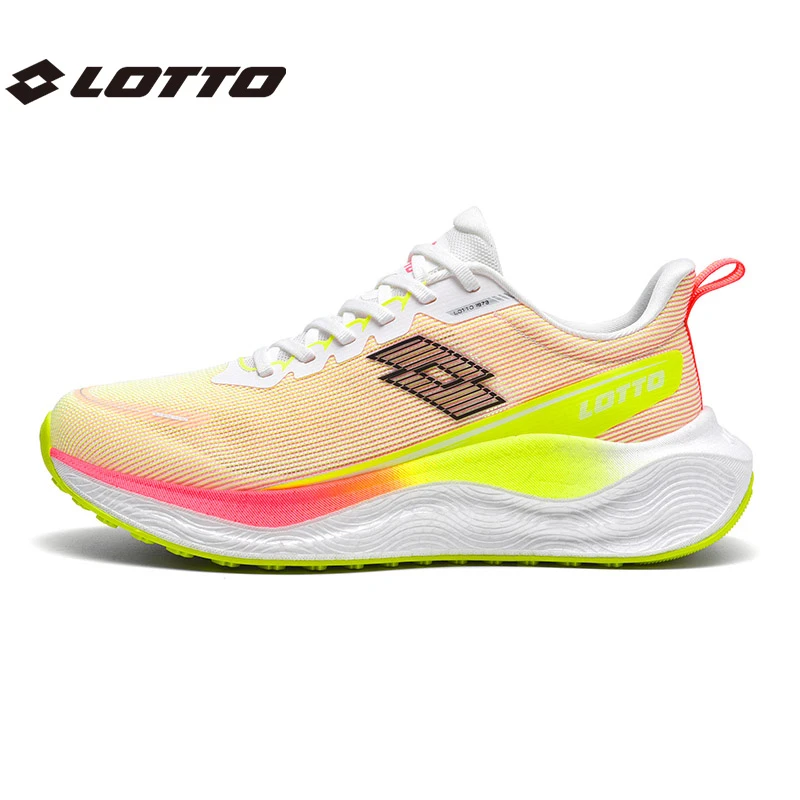 【LOTTO乐途】1052夏季薄款透气网面爆米花运动软弹跑步鞋