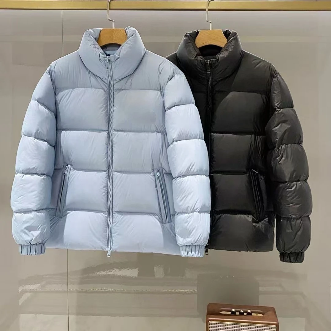 冬季2025新款立领大标加厚男女保暖情侣羽绒服外套