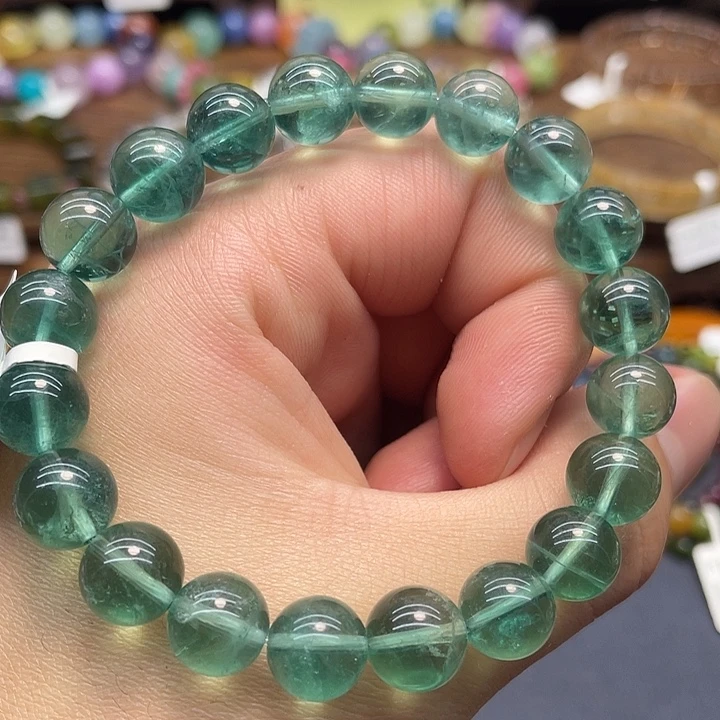 未镶嵌水晶手链绿萤石手链