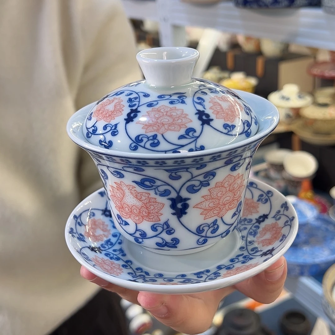 盖碗很漂亮我很喜欢