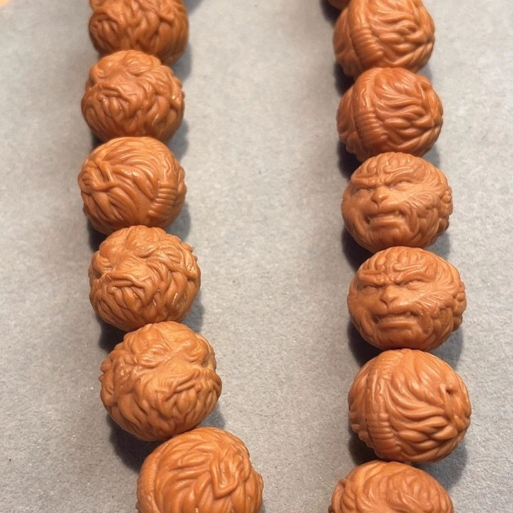 猴头核桃手串猴*天黑神话