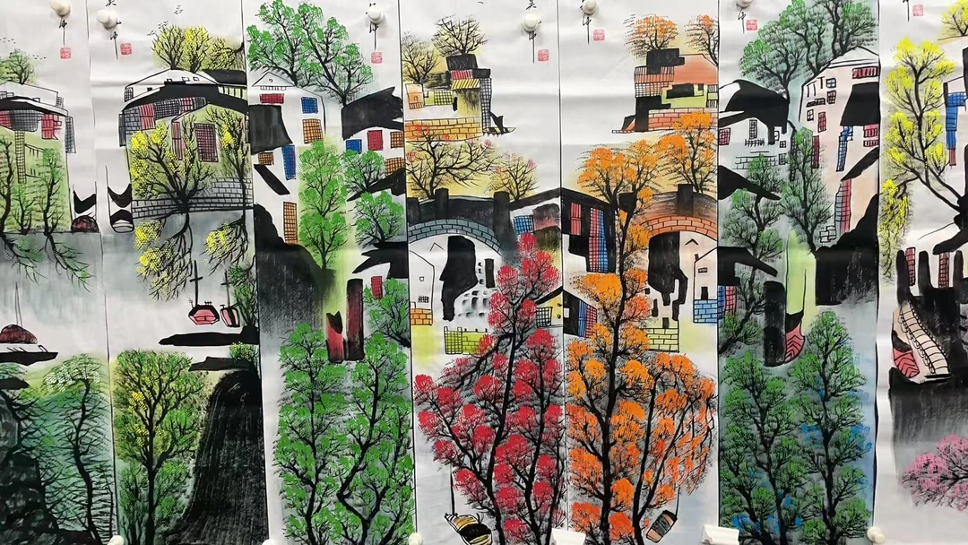 【优斯特】精品八条屏装饰画通用链接