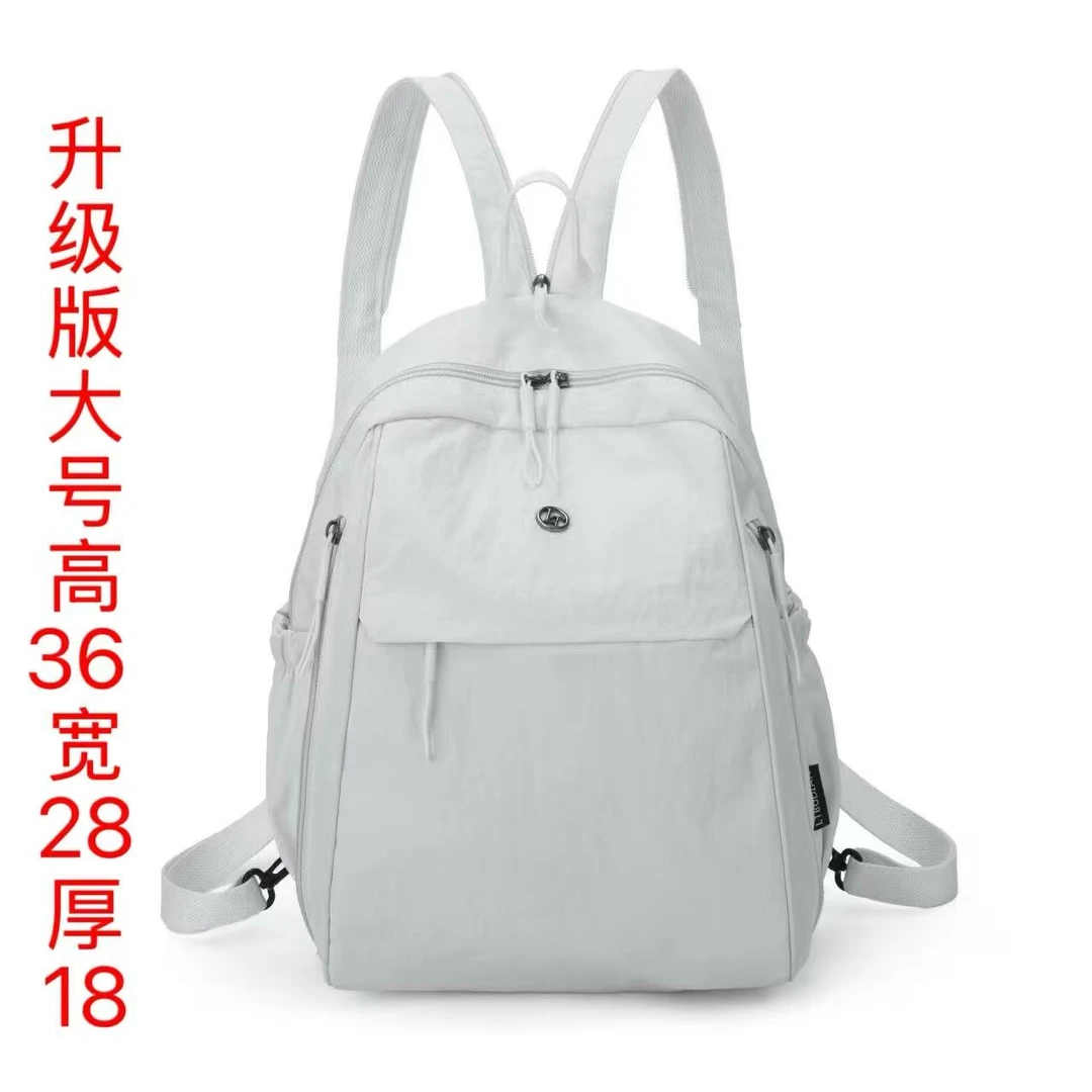 【升级版大号】2025轻奢多功能单肩潮流双肩背包斜背轻便包韩版休闲