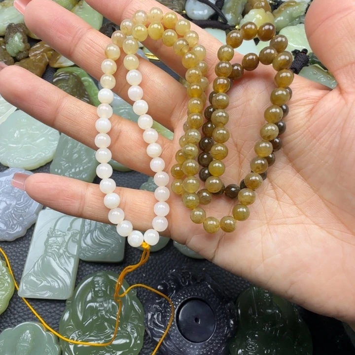 和田玉未镶嵌珠宝奇石108卡6