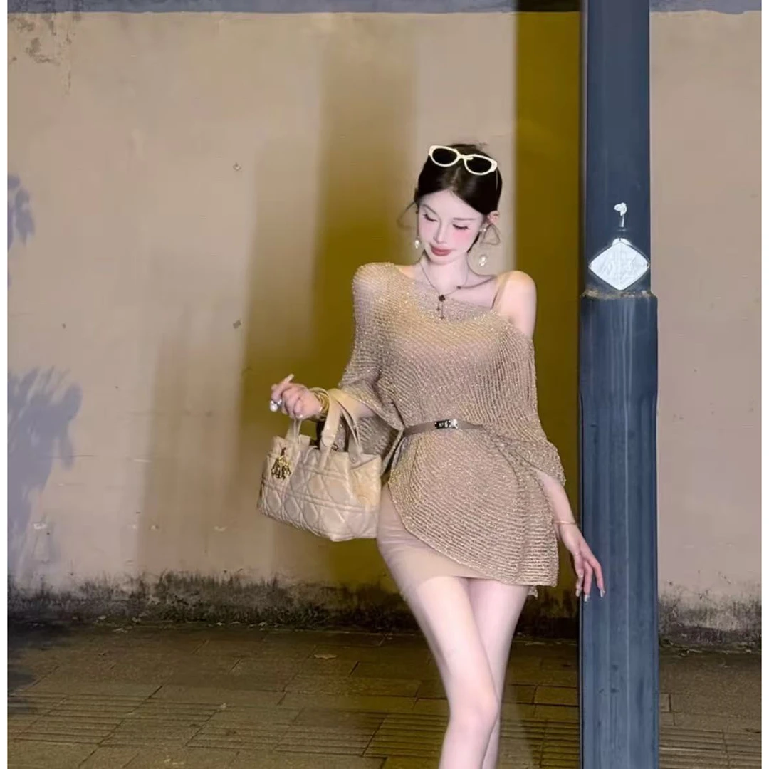 斗篷 FaFa 一衣多穿针织衫预秋冬上衣女装时尚打底气质秋冬小香风