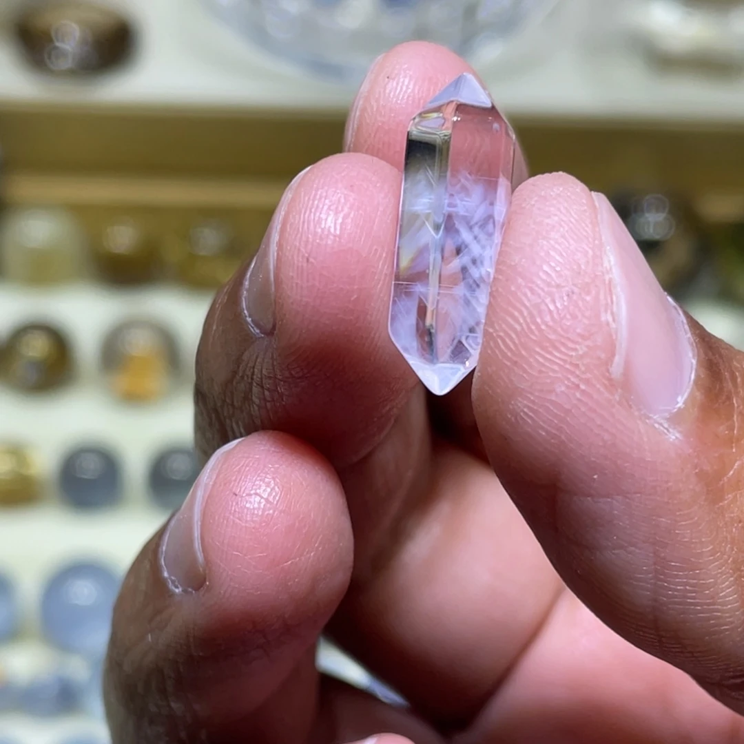 珠宝半成品水晶未镶嵌