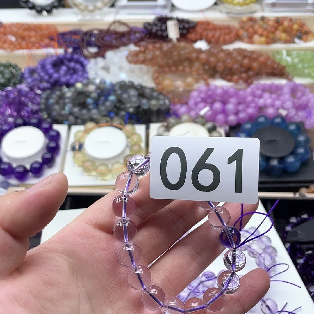 水晶手链未镶嵌赫****e天然