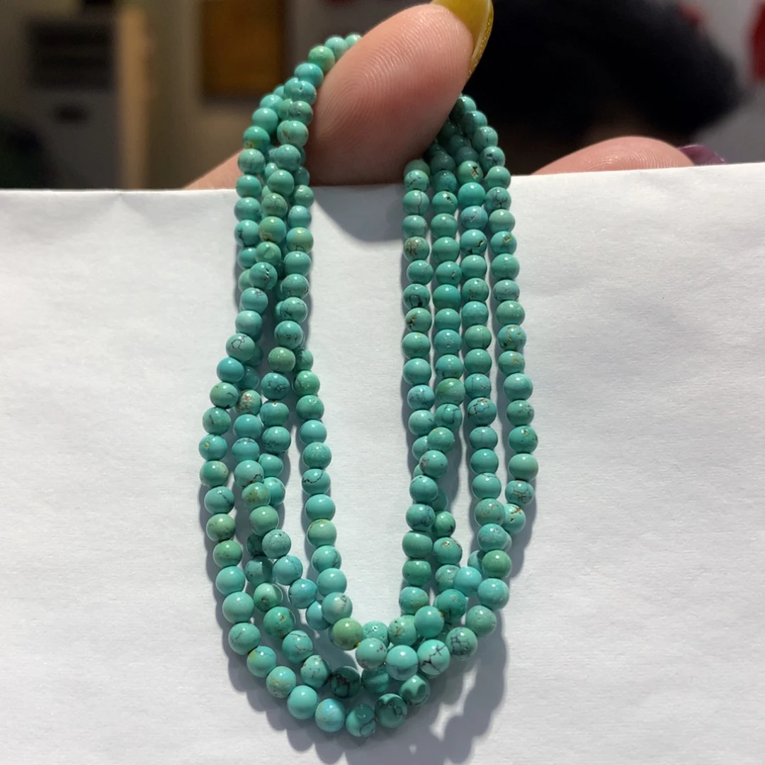 未镶嵌绿松石长链