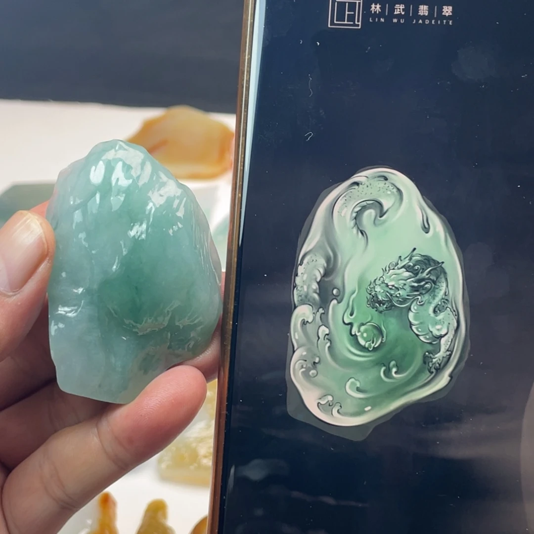 定制翡翠未镶嵌片料包工