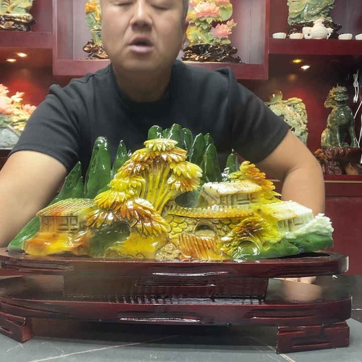 姚***生玉家居摆件办公室摆件