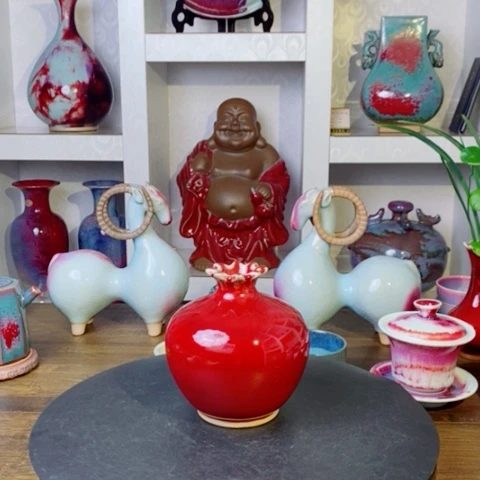 瓷片禹州神后钧瓷原产地~