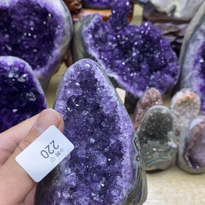 未镶嵌紫晶大型摆件（非配饰）