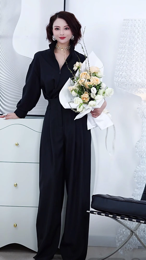 【RZ】立领拉链套装