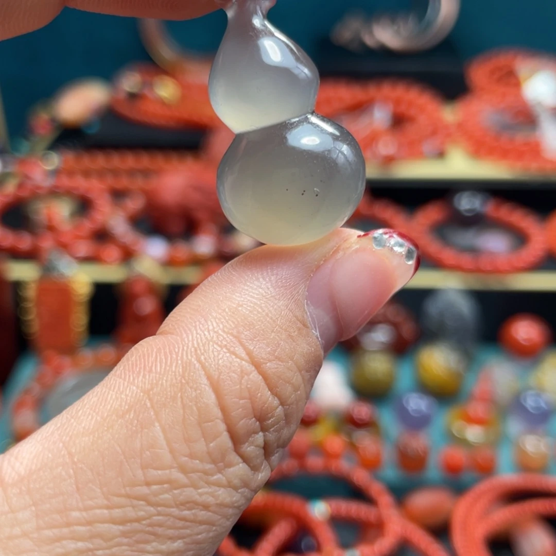 玛瑙/玉髓未镶嵌葫芦葫芦