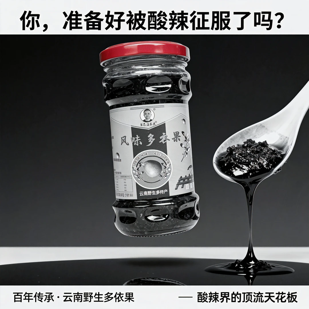 云南天然野酸多依果调味料 酸辣界天花板黑马 凉拌烧烤万能蘸料