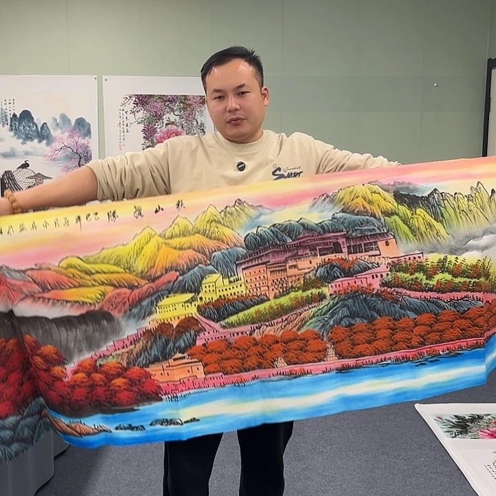 国画我是真的喜欢这个