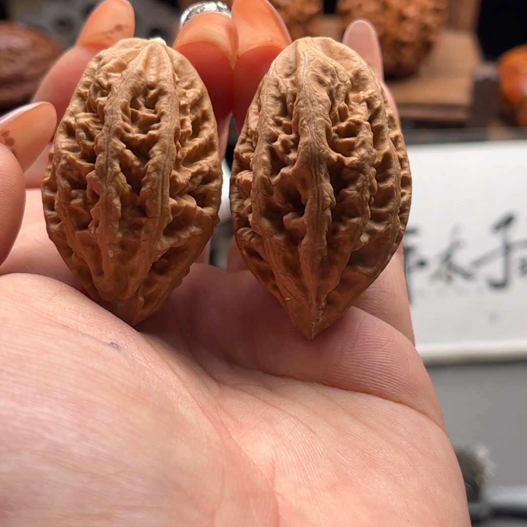 文玩核桃把件关东木子家楸大胖26