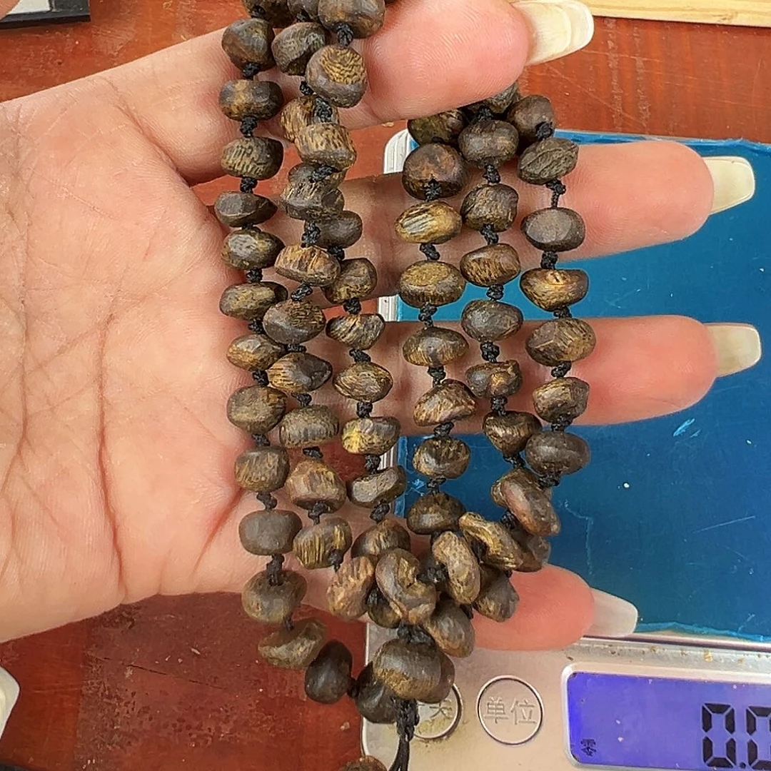 沉香沉香碎屑树丁多圈18g沉水