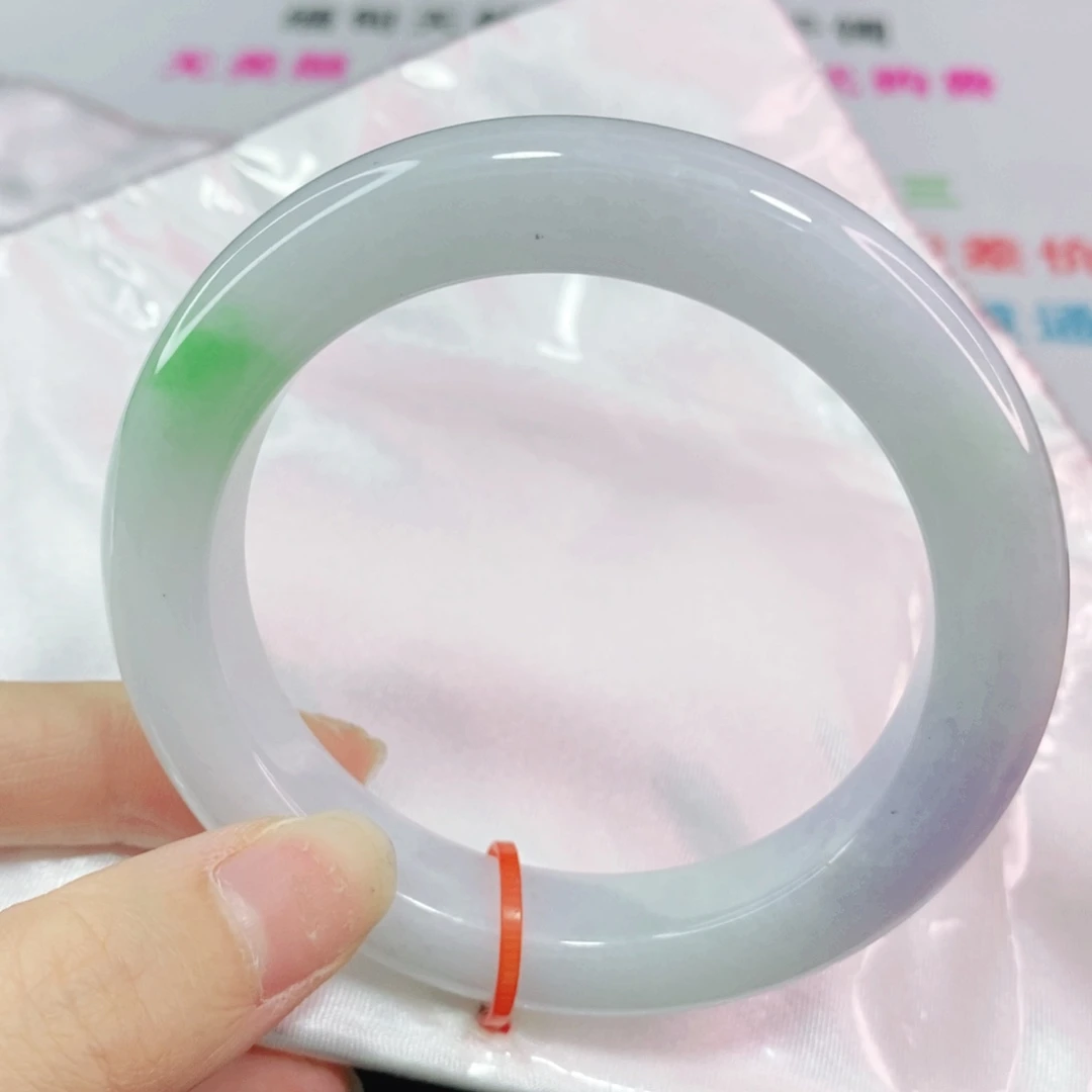 未镶嵌手镯翡翠55.6正圈