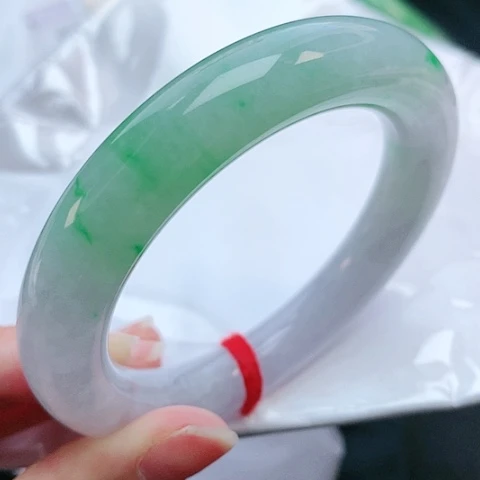 未镶嵌手镯翡翠56圆条882779