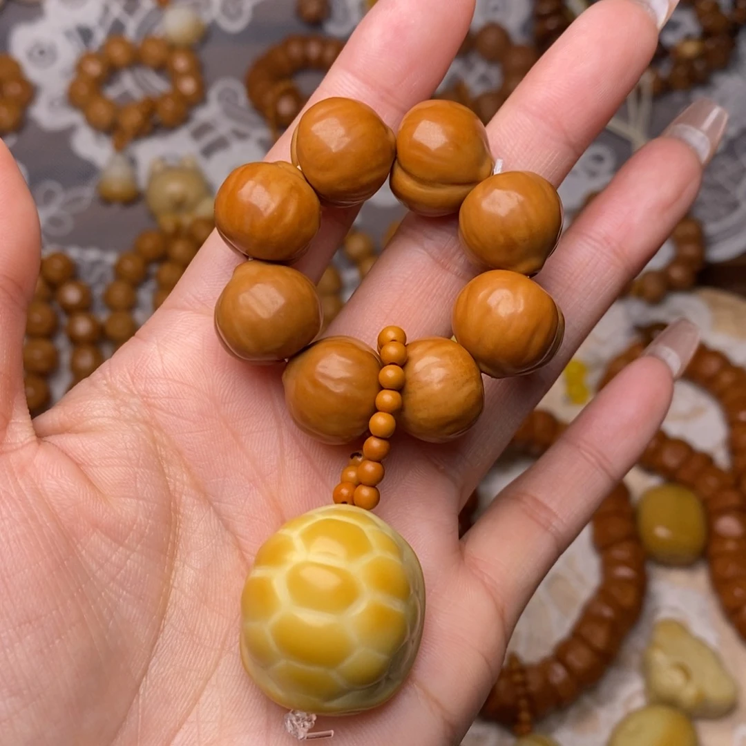 把件猴头核桃屁桃手捻