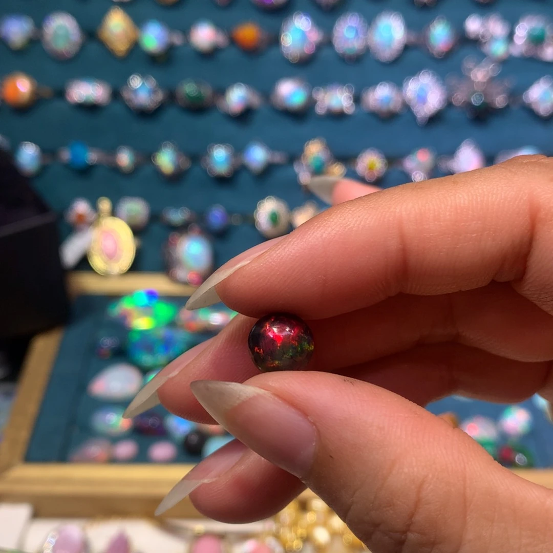 阿***汤欧泊银S925镶嵌裸石镶嵌不退换