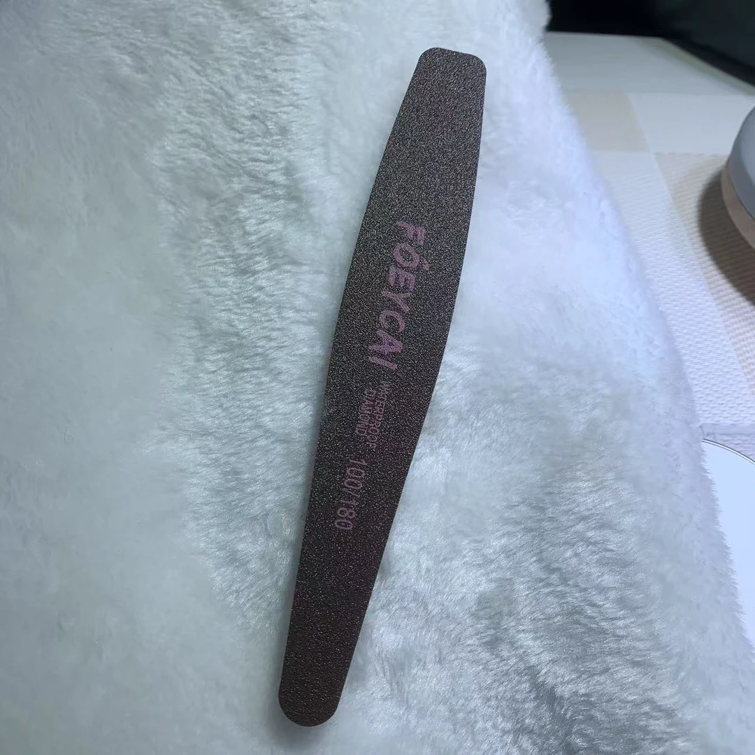 希妹美甲咖啡色耐磨水洗海绵搓条