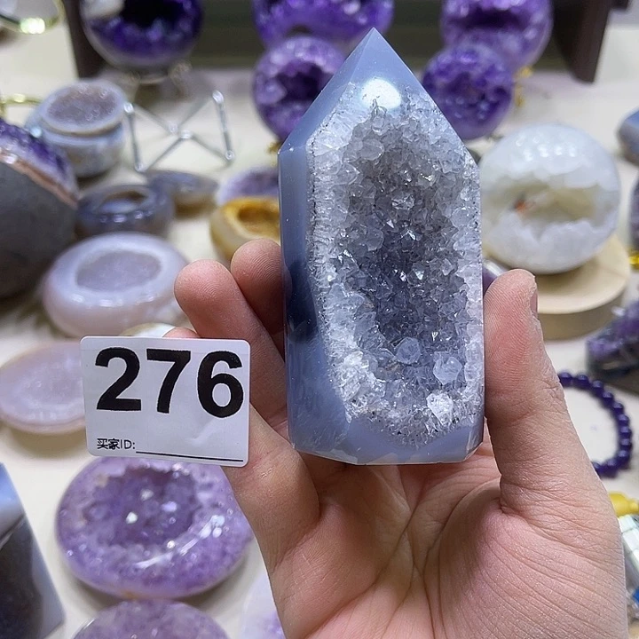 水晶摆件未镶嵌余***贝摆件276