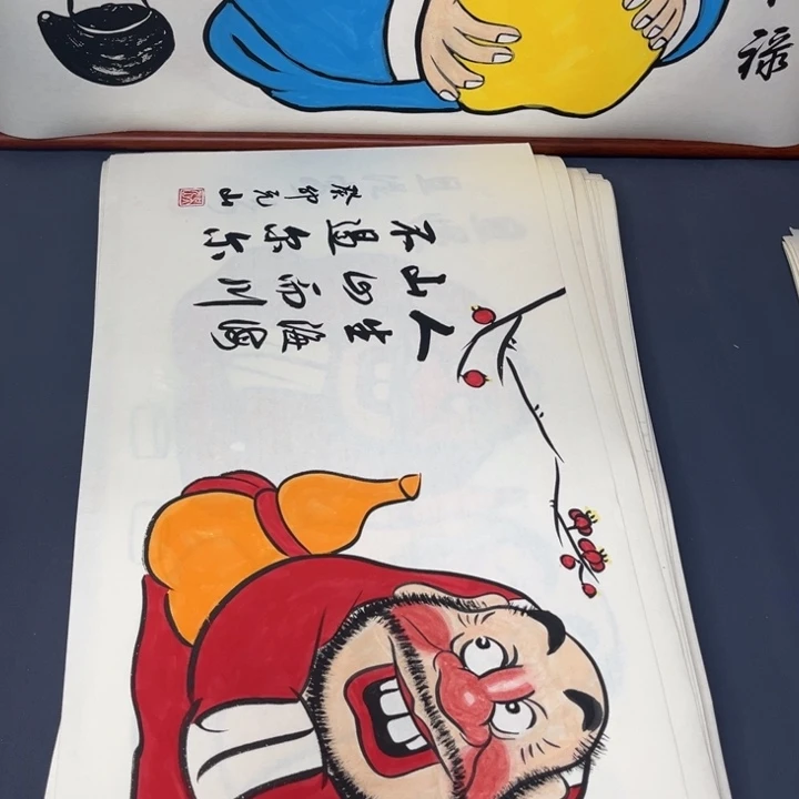 国画禅意画书画纯手绘的