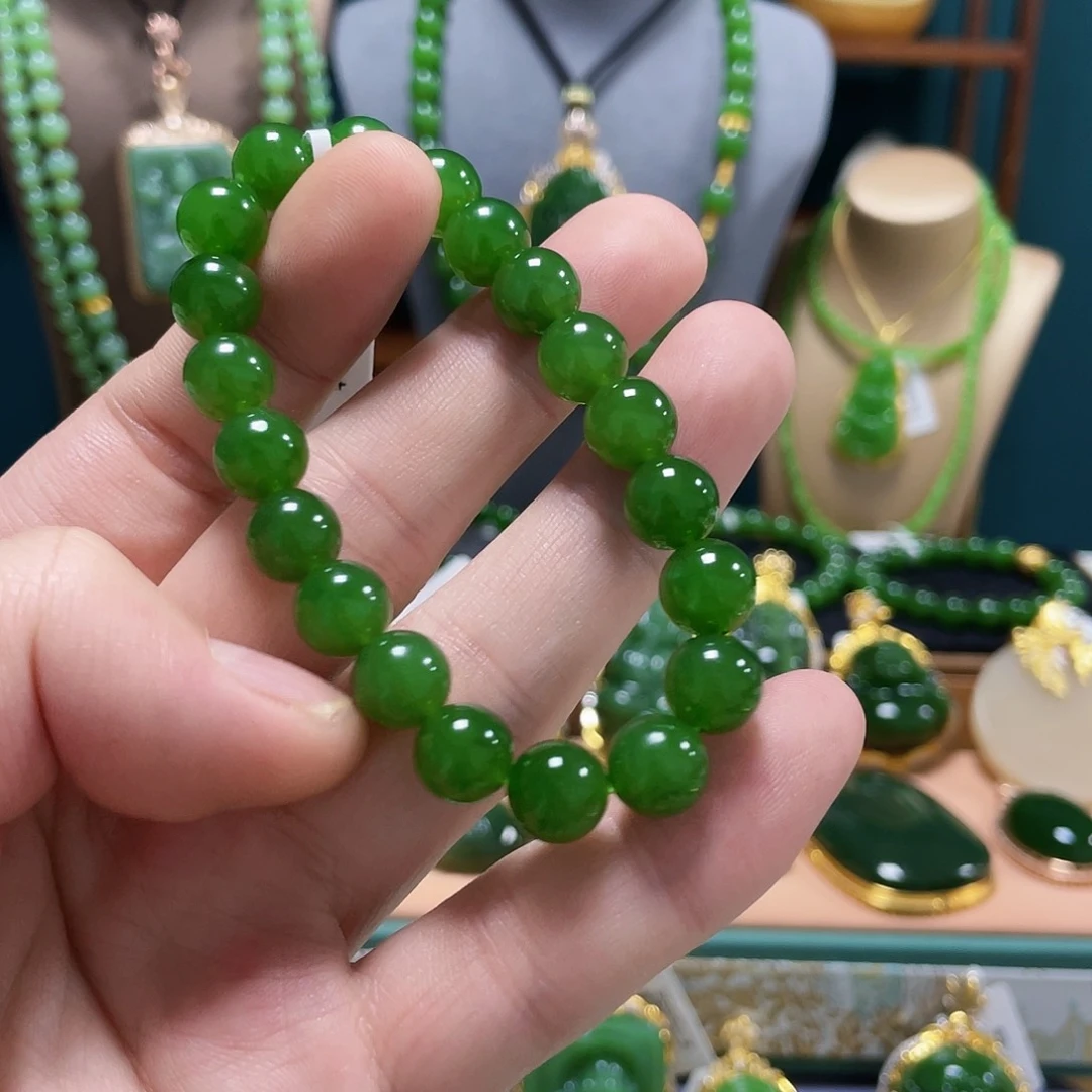 和田玉（碧玉）手串未镶嵌