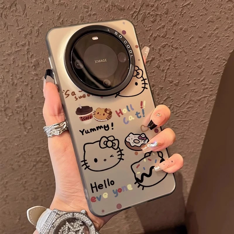 凯蒂猫适用华为mate70pro手机壳mate60简约保护壳mate50pro防摔