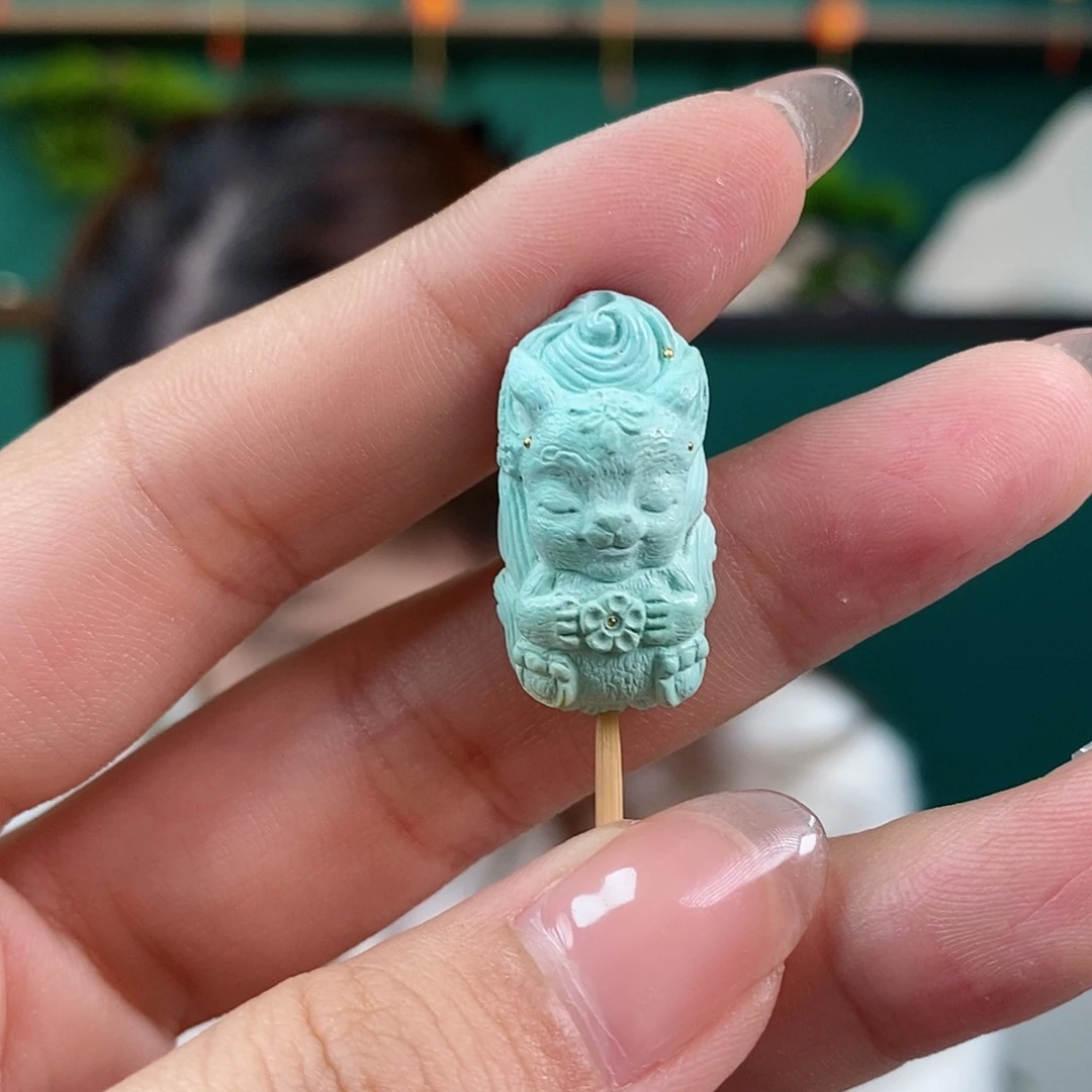 绿松石珠宝奇石未镶嵌