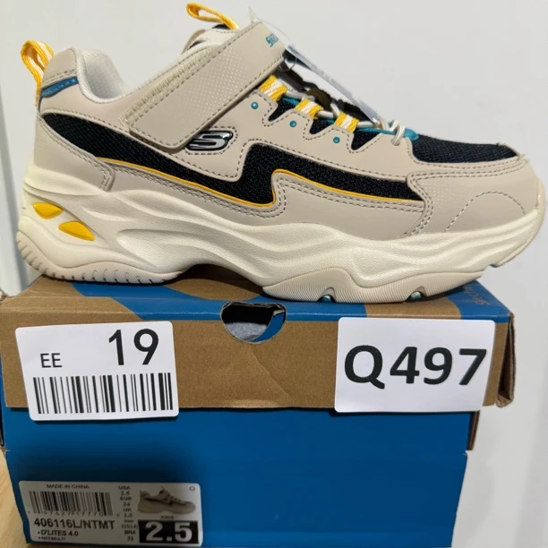 SKECHERS/斯凯奇Q497 熊猫鞋 34码