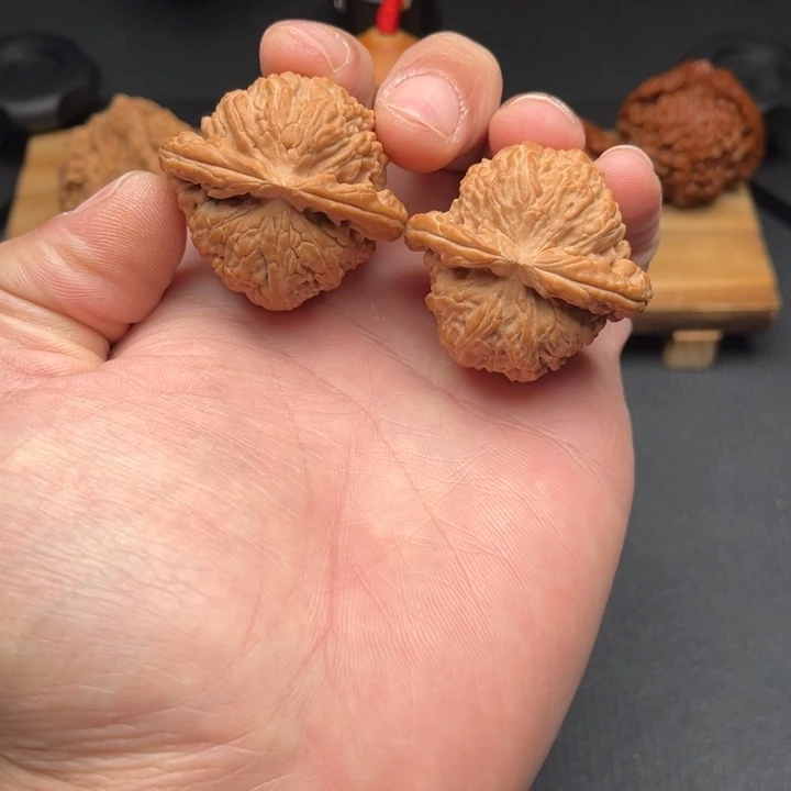 把件文玩核桃白狮子41