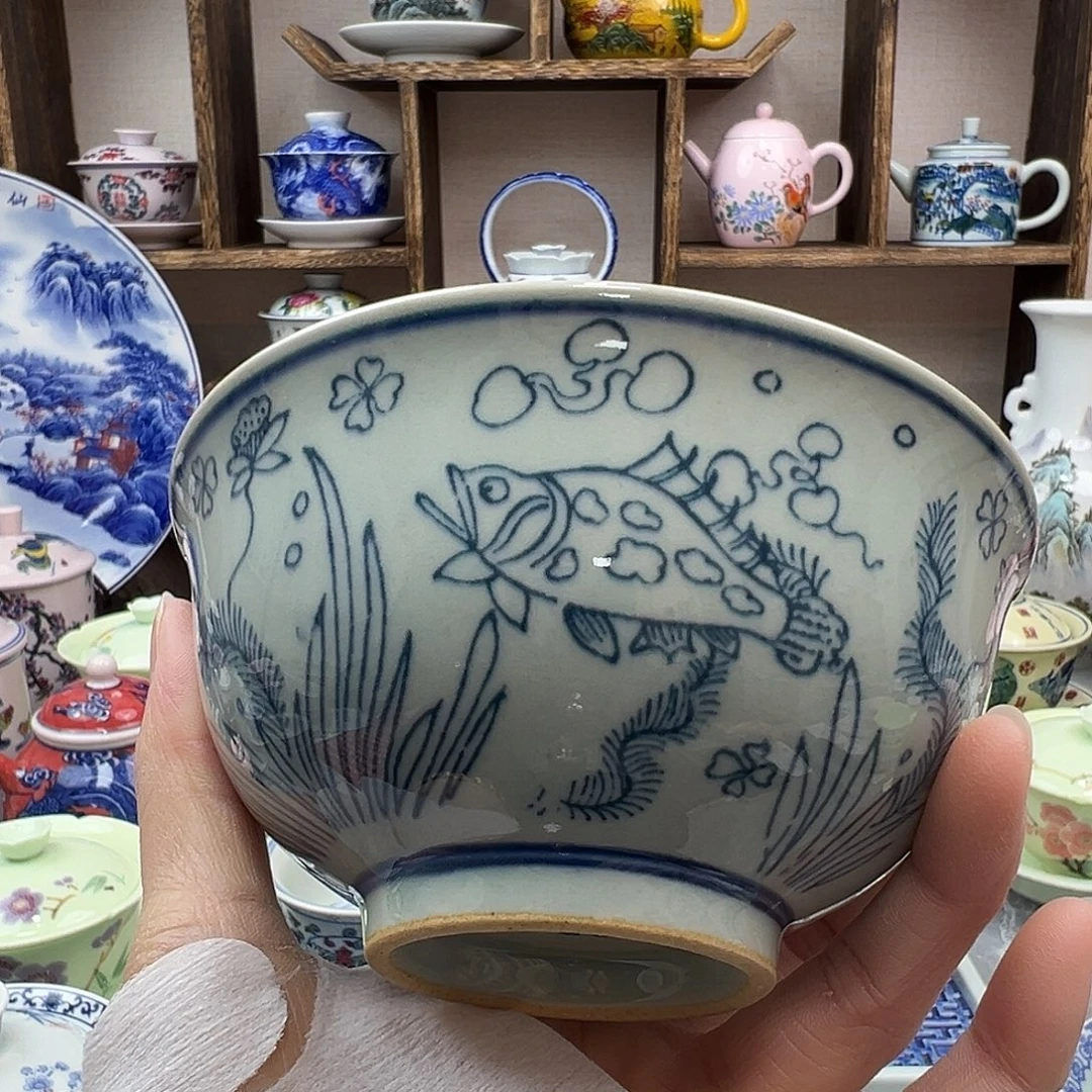 陶瓷摆件景德镇陶瓷567老厂瓷73