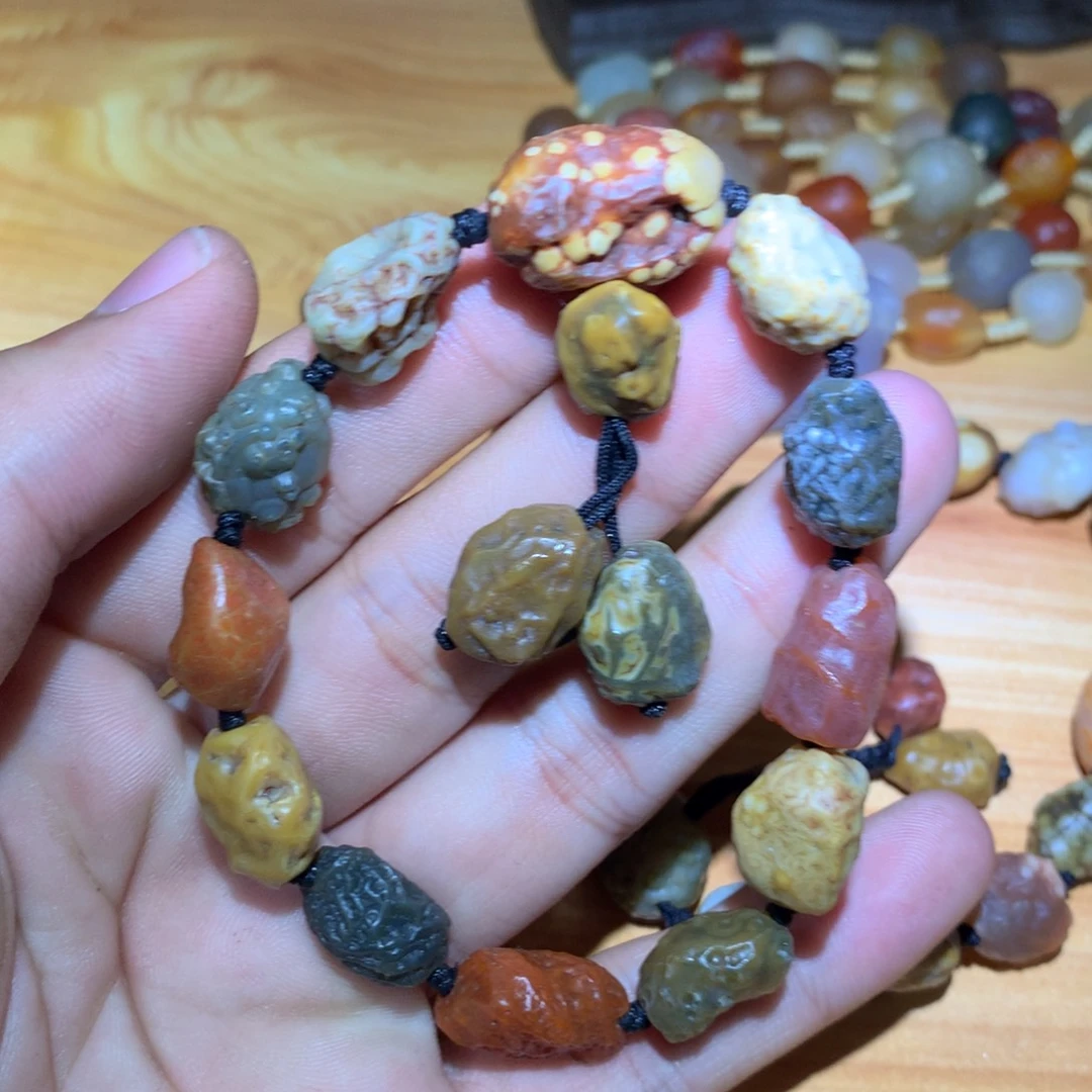 玛瑙/玉髓未镶嵌手链